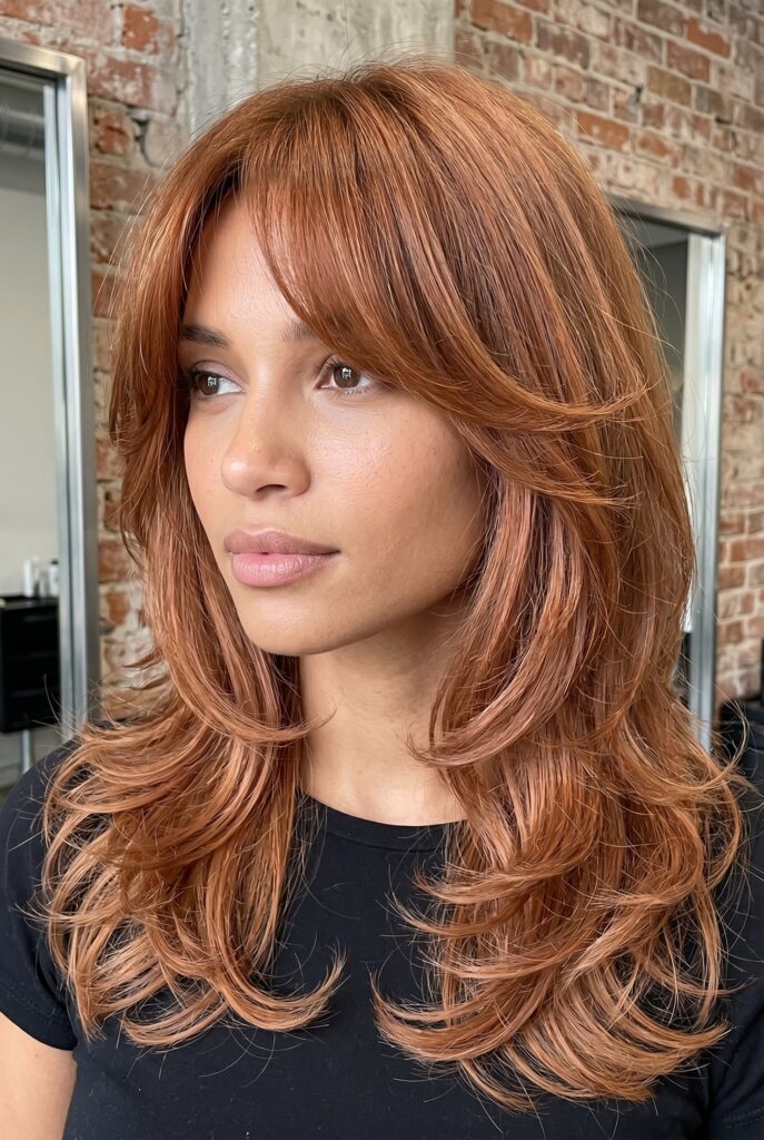 fresh hair color ideas 2026 trends collage brunette blonde copper