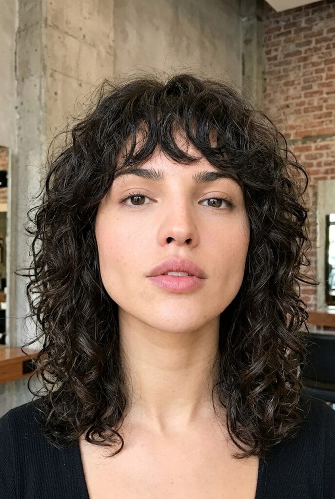 medium layered haircuts